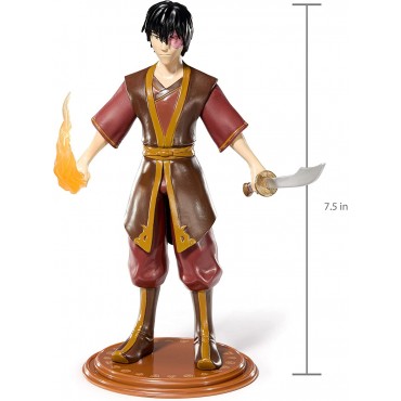 Figura Zuko Avatar the Last Airbender Flexible 18 cms