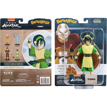 Figura Toph Avatar the Last Airbender Flexible 18 cms