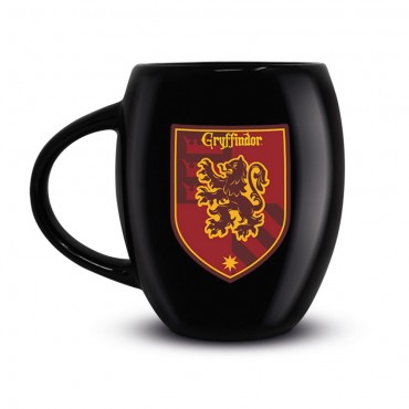 Taza Gryffindor Harry Potter Ovalada Cerámica 425 mls
