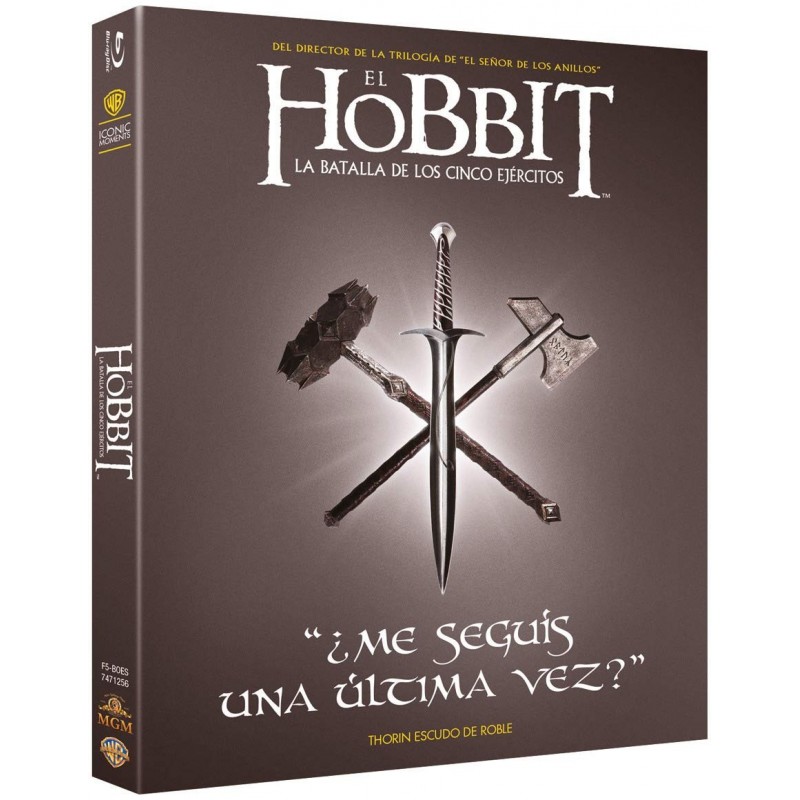 El Hobbit 3: La Batalla De Los Cinco Ejercitos Blu-Ray Iconic [Blu-ray]