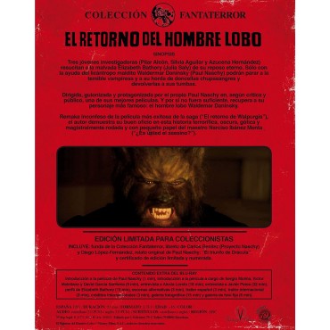 El retorno del hombre lobo -Colección Fantaterror- [Blu-ray]