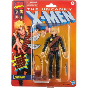 Figura Longshot X-Men Marvel Articulada 15 cms