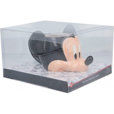 Taza Mickey Mouse Disney 3D Cerámica 360 mls