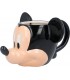 Taza Mickey Mouse Disney 3D Cerámica 360 mls