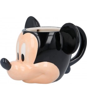 Taza Mickey Mouse Disney 3D Cerámica 360 mls