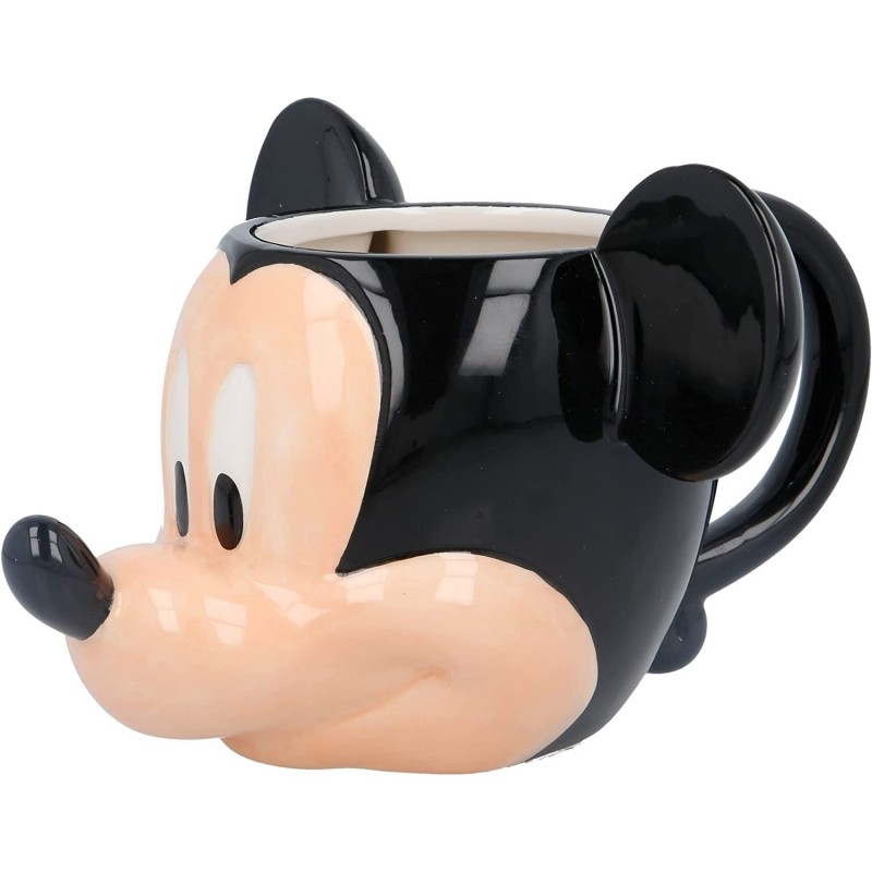 Taza Mickey Mouse Disney 3D Cerámica 360 mls