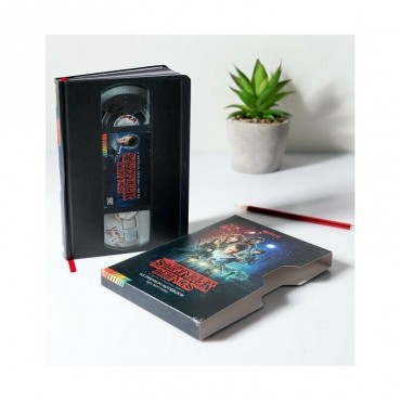 Cuaderno Notas Stranger Things VHS Premium A5 - 14,5 x 21 cms
