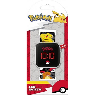 Reloj Digital Pokémon Led