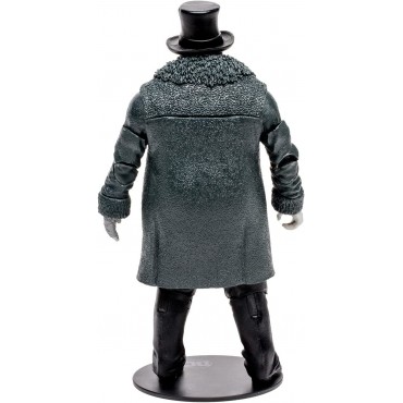 Figura El Pingüino Batman: Arkham City DC Multiverse Gold Label Collection Articulada 18 cms