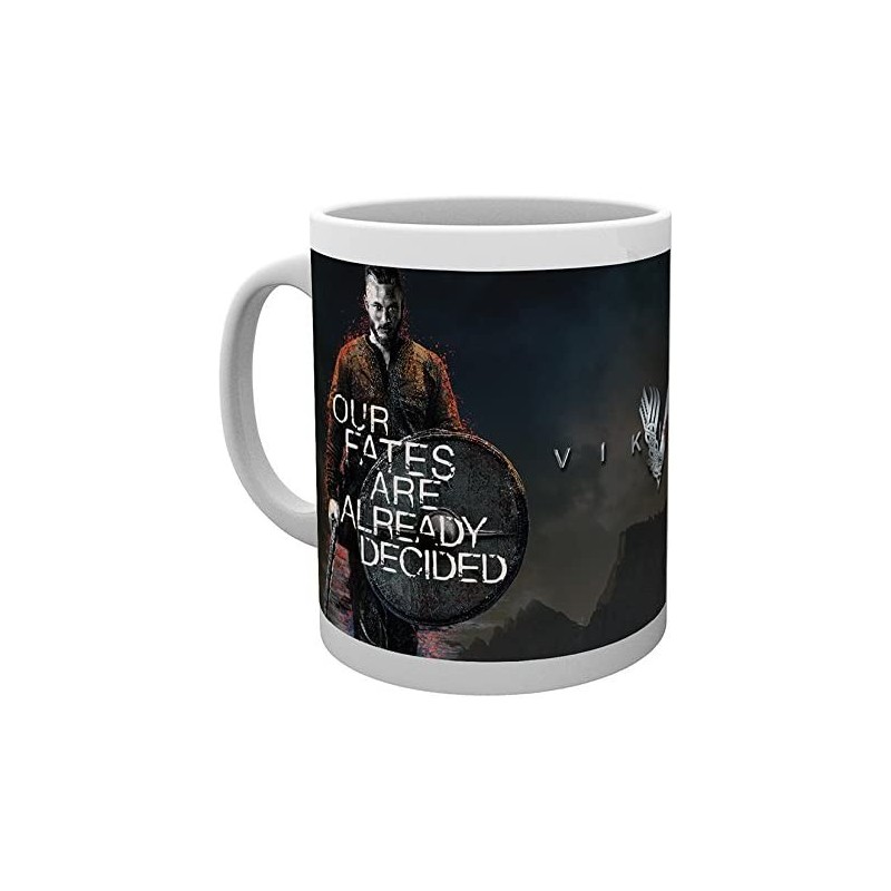 Taza Vikings Our Fates Are Already Decided Cerámica 320 mls