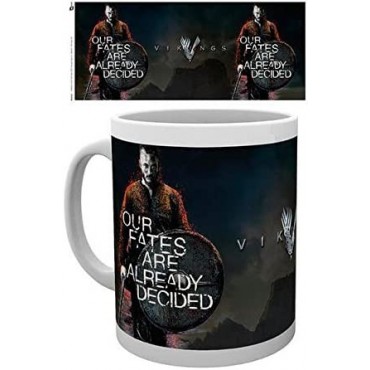 Taza Vikings Our Fates Are Already Decided Cerámica 320 mls