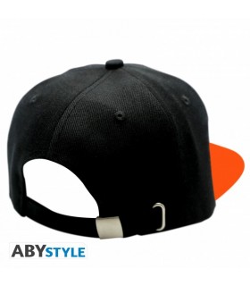Gorra Snapback Naruto Shippuden Negra y Naranja
