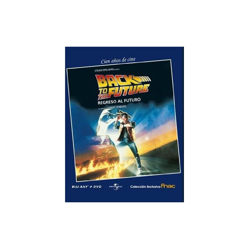 REGERESO AL FUTURO BLU RAY + DVD BACK TO THE FUTURE 1