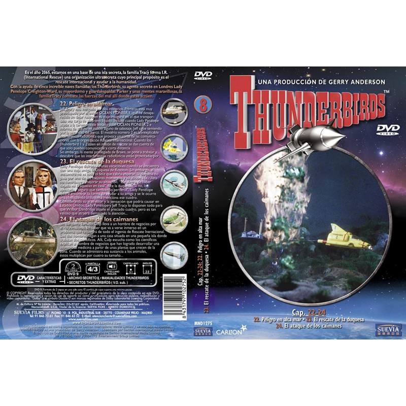 THUNDERBIRDS volumen 8