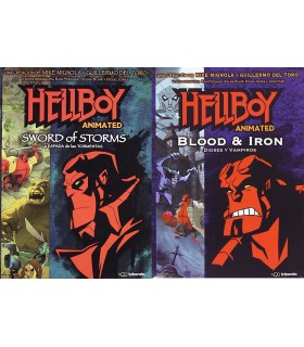 HELLBOY la espada de las tormentas + Dioses y Vampiros Pack 2 DVD