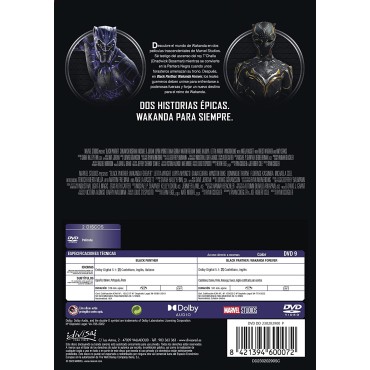 Black Panther 1+2 (DVD) [DVD]