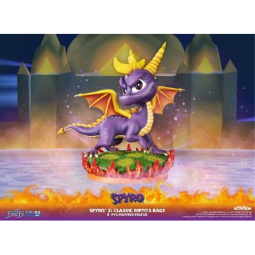 Figura Spyro 2: Classic Ripto's Rage Estatua 20 cms