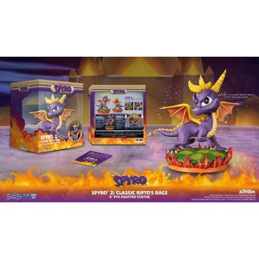 Figura Spyro 2: Classic Ripto's Rage Estatua 20 cms