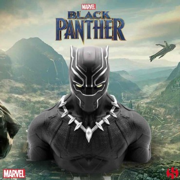 Hucha Black Panther Wakanda Marvel Deluxe Busto 20 cms