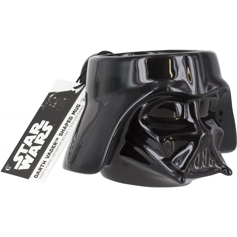 Taza Darth Vader Star Wars 3D Cerámica 315 mls