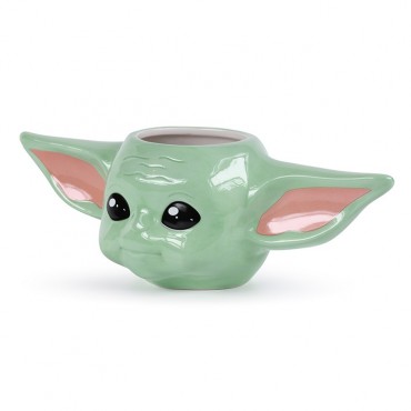 Taza The Child Grogu Baby Yoda The Mandalorian Star Wars 3D Cerámica 400 mls