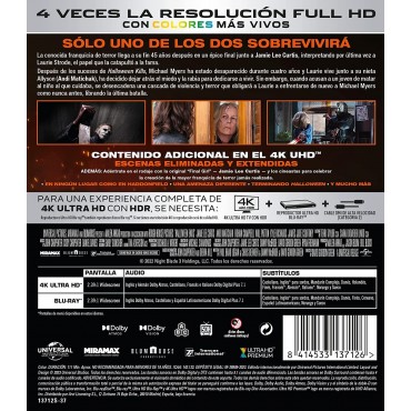 Halloween: El final (4K UHD + Blu-ray) [Blu-ray]