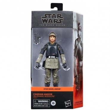 Figura Cassian Andor (Aldhani Mission) Star Wars: Andor Star Star Wars The Black Series Articulada 15 cms