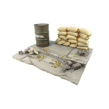 Figura Matt Hunter Invasion USA Chuck Norris Lujo Diorama 18 cms   