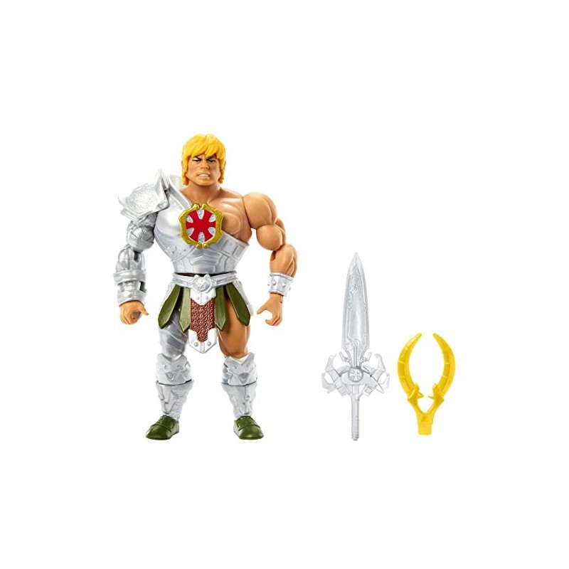 Figura Snake Armor He-Man Snake Men Masters del Universo Articulada 14 cms + Accesorios