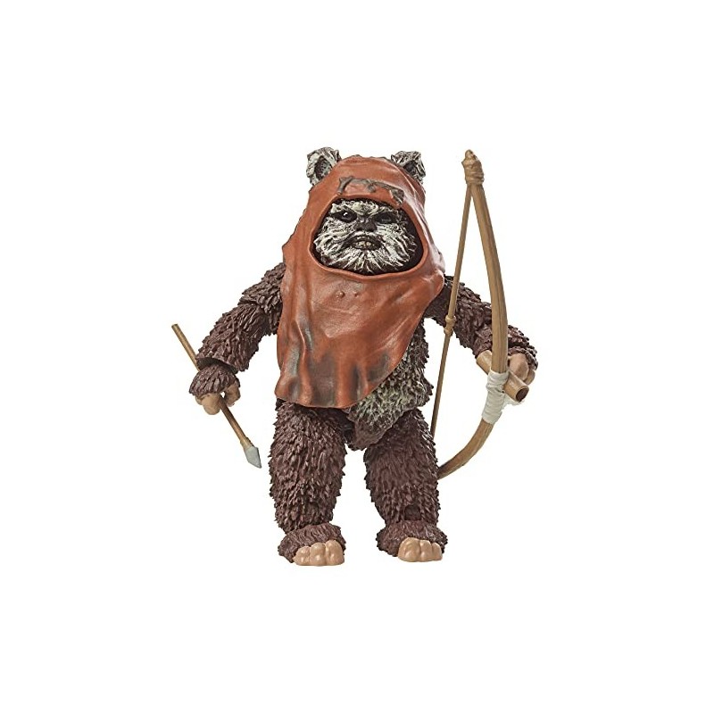 Figura Wicket Ewok Star Wars Return of the Jedi The Black Series Articulada 7,5 cms
