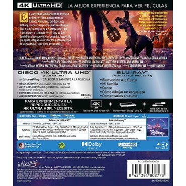 Coco (4K UHD + Blu-ray) [Blu-ray]