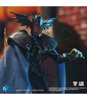 Figura Judge Fear Judge Dredd Exquisite Mini Articulada 10,5 cms + Accesorios