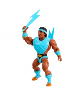 Figura Bolt-Man Rulers of the Sun Masters del Universo Articulada 14 cms + Accesorios