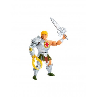 Figura Snake Armor He-Man Snake Men Masters del Universo Articulada 14 cms + Accesorios
