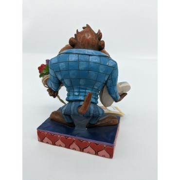 Figura Diablo de Tasmania Cita Romántica Estatua por Jim Shore Looney Tunes 12 cms