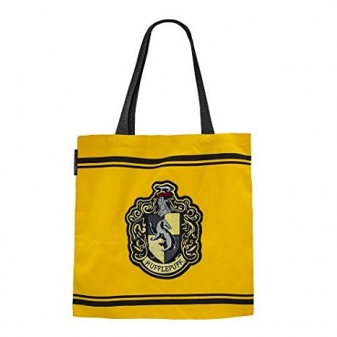 Bolsa Tote Bag Hufflepuff Harry Potter Algodón