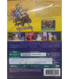 Del Revés DVD 2015 (Inside Out)
