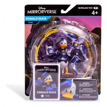 Figura Pato Donald Tank Disney Mirrorverse Articulada 12 cms