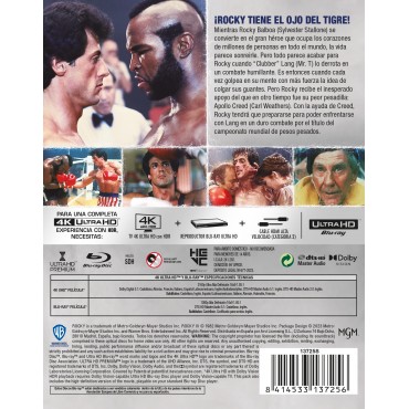 Rocky III (4K UHD + Blu-ray) (Ed. especial metálica) [Blu-ray]