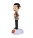 Figura Solar Mr. Bean con Osito Teddy 15 cms