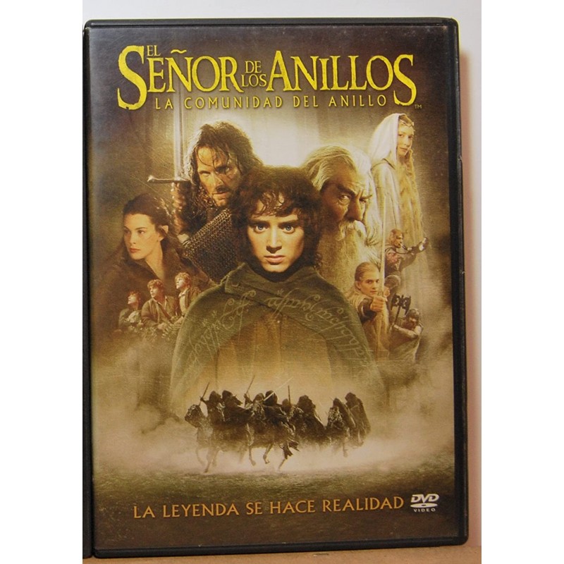 el señor de los anillos la comunidad del anillo [DVD]