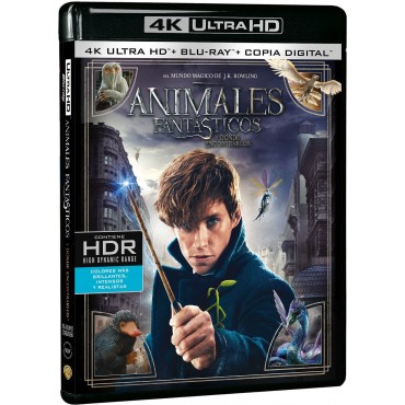 Animales Fantásticos Y Dónde Encontrarlos Blu-Ray Uhd [Blu-ray]