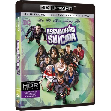 Escuadrón Suicida Blu-Ray Uhd [Blu-ray]