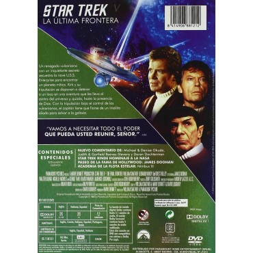 Star Trek V: La última frontera [DVD]