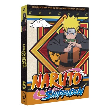 Naruto Shippuden BOX 5 Dvd [DVD]