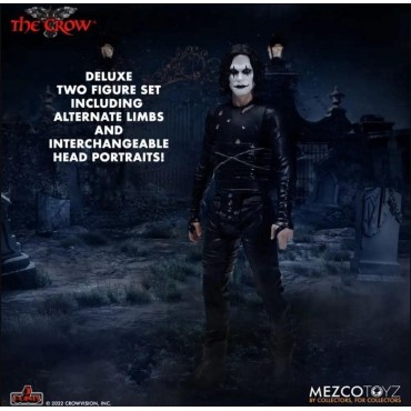 Pack 2 Figuras El Cuervo The Crow 9 cms