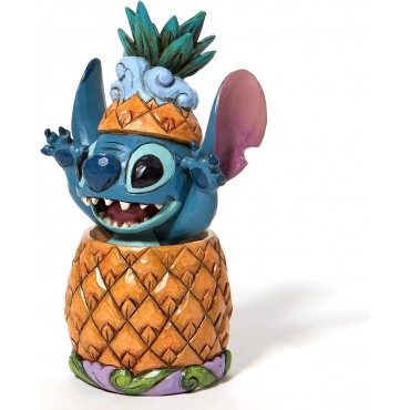 Figura Stitch Lilo & Stitch Pineapple Pal Disney 17 cms