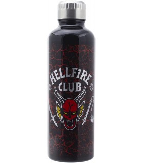 Botella Stranger Things Hellfire Club Acero Inoxidable + Sticker 500 mls