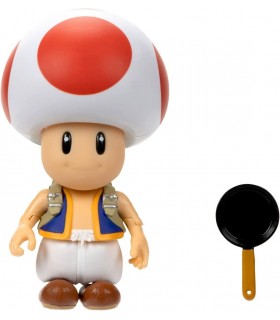 Figura Toad Super Mario Bros La Película Articulada 11 cms