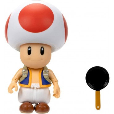 Figura Toad Super Mario Bros La Película Articulada 11 cms